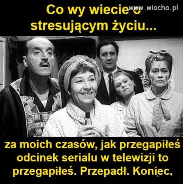 Co wy wiecie o stresującym życiu?