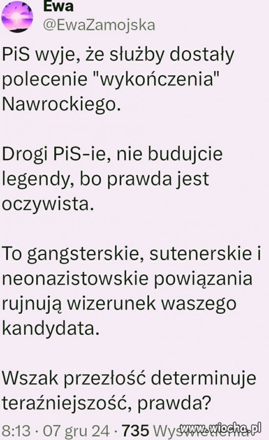 PiSowcy, nie mierzcie innych własną skalą !