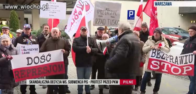 Powalająca frekwencja na proteście