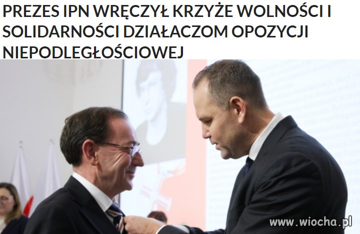 Za tydzień pewnie odznaczą Wąsika i Romanowskiego