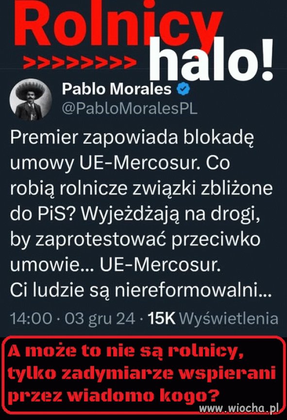Czy to na pewno rolnicy?
