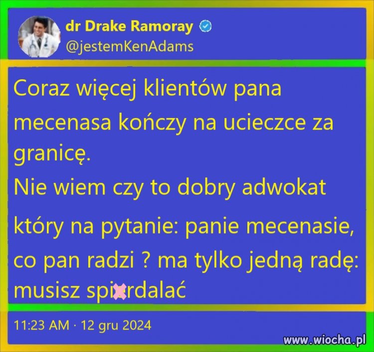 A co może mecenas   Bartosz Lewandowski powiedzieć 