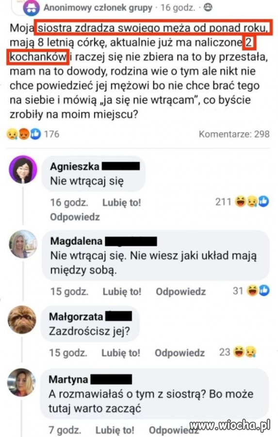 Zazdrosna.   
