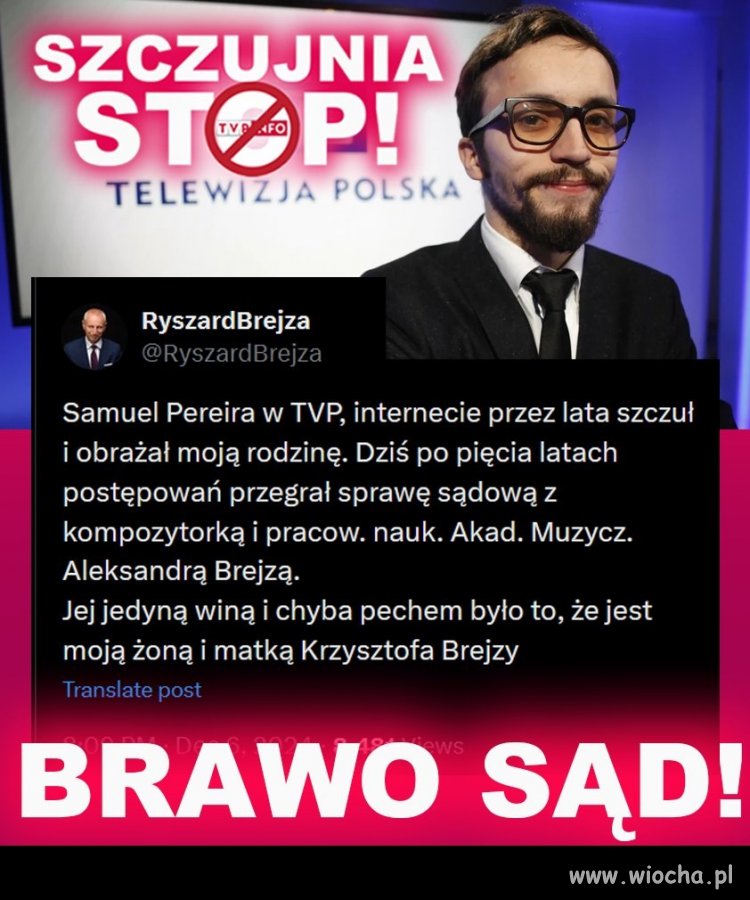 I tak trzeba jechać z tymi PiSowskimi qrvvami !