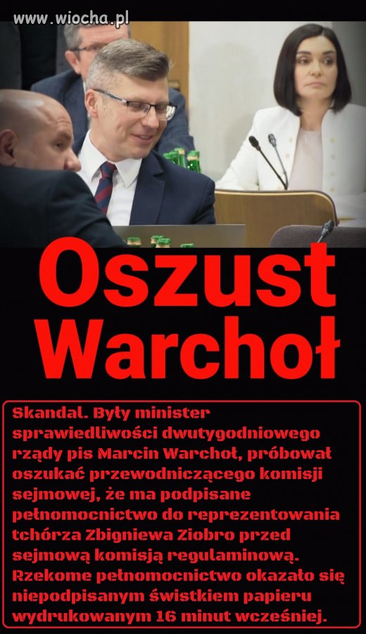 Prawdziwy warchoł z tego Warchoła