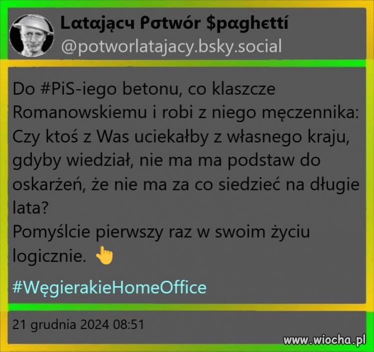 Nie łudźmy się. 