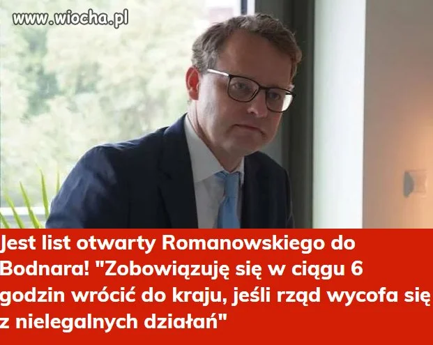 Co odpowiecie Romanowskiemu