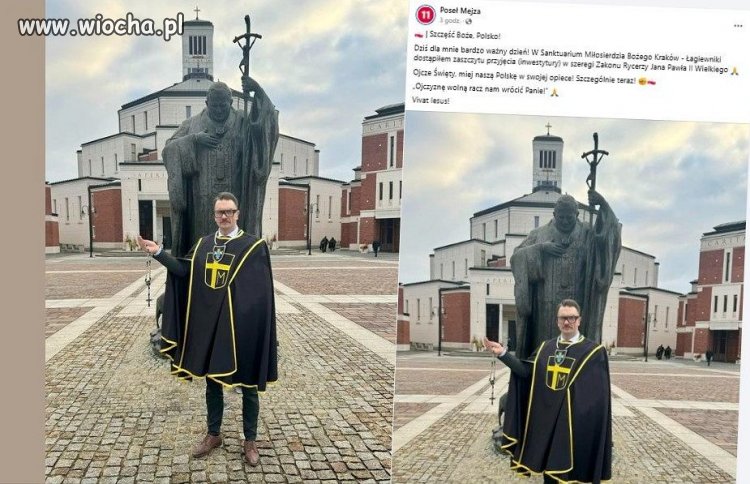 Mejza oszust kościelnym rycerzem