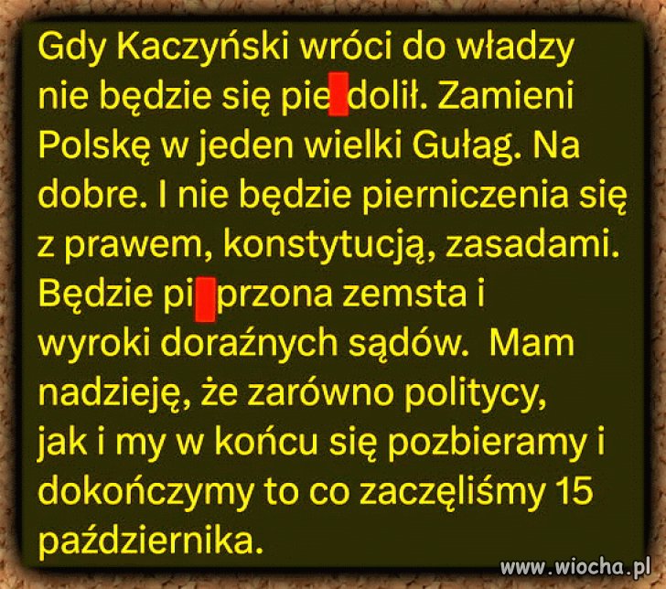 Trzeba skończyć z PISem raz na zawsze