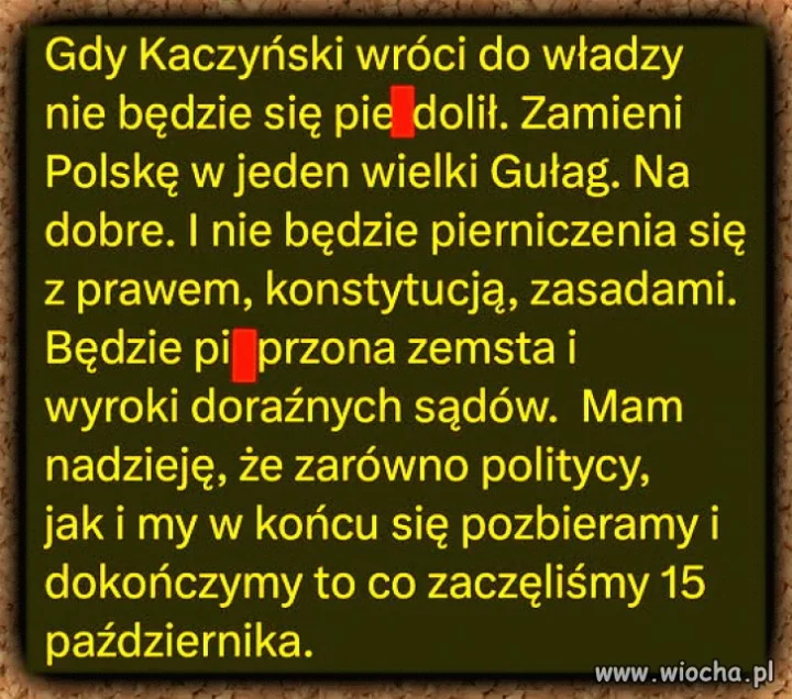 Trzeba skończyć z PISem raz na zawsze