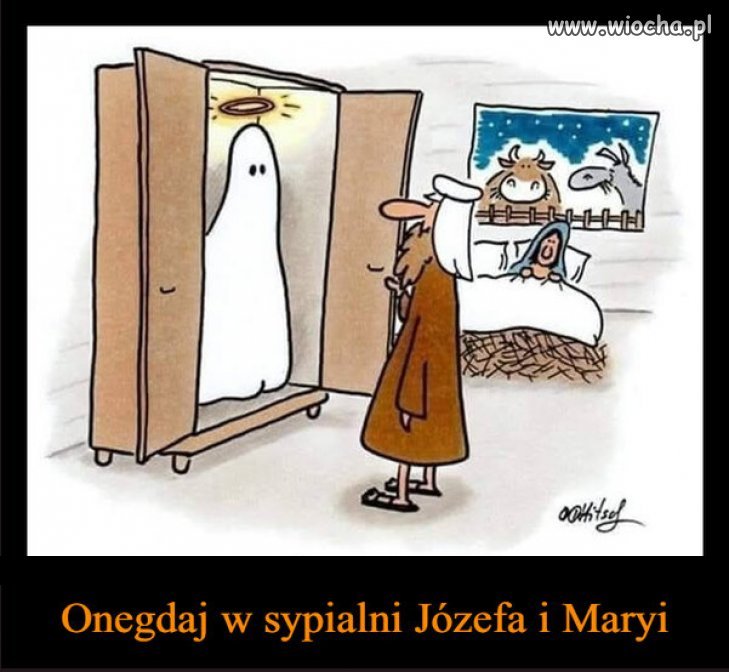 Biblijny "duch święty" w szafie...