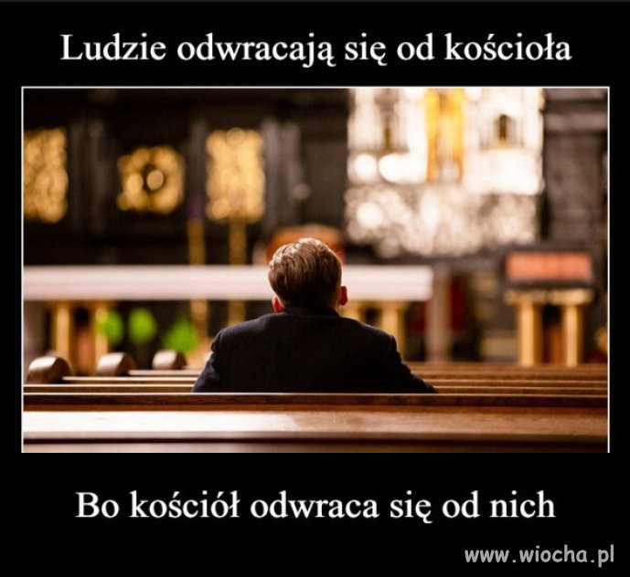 Zapatrzyli sie na kase, władze i politykę, zapominając o wiernych!