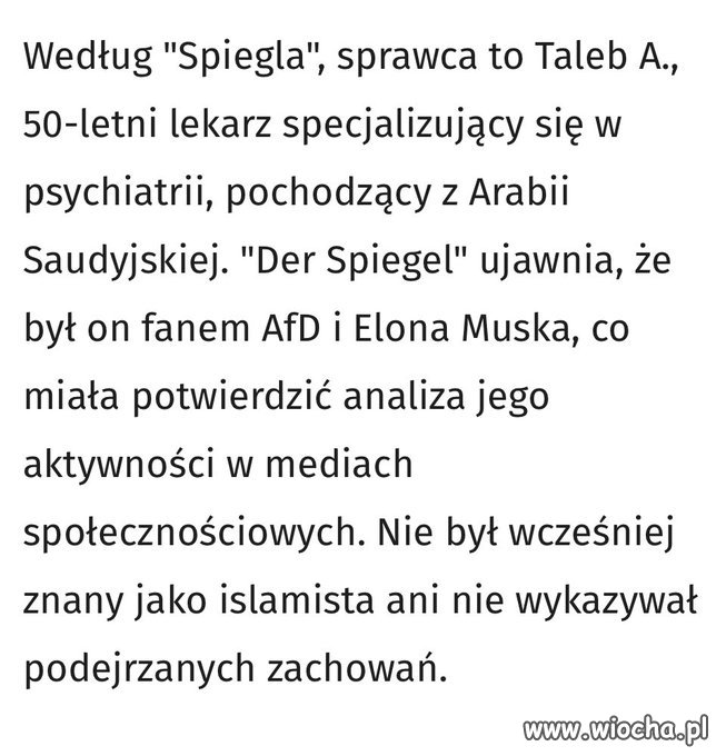Czyli prawicowiec,