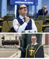 I uzdrowił niewiastę wkładając miecz do pochwy jej