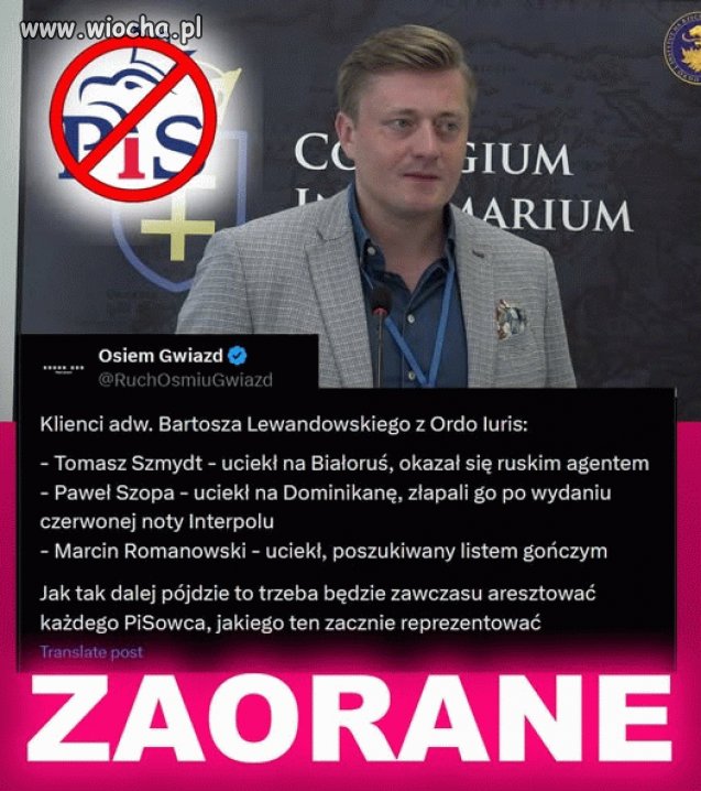 A może on im pomaga w ucieczkach?