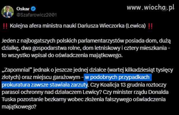 Ile zarzutów usłyszał Dworczyk?
