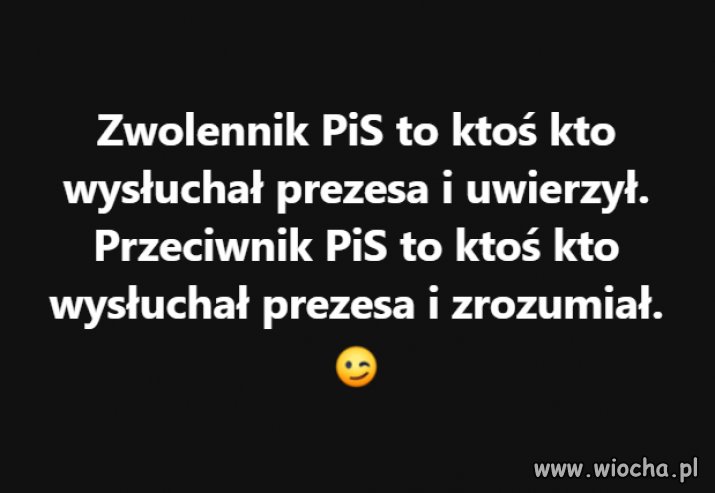 Taka różnica ...
