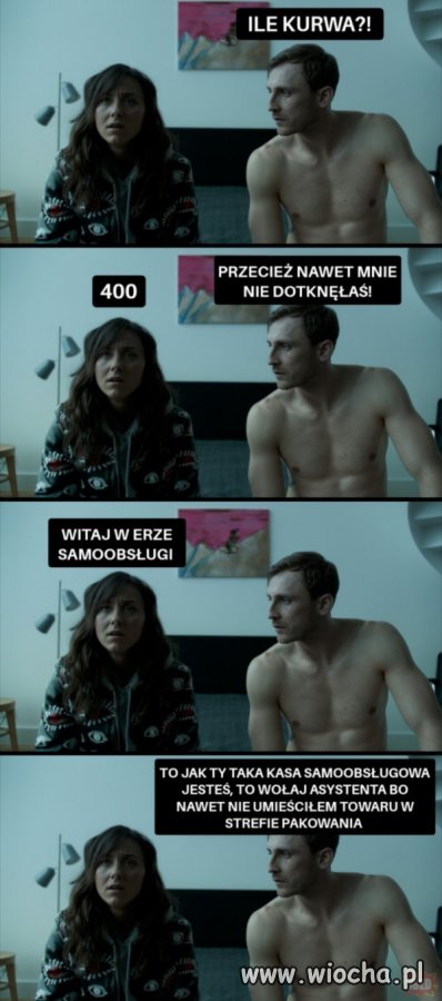 Kasa samoobsługowa.