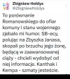 Zbyszku, zrozum, że to nie są normalni ludzie !