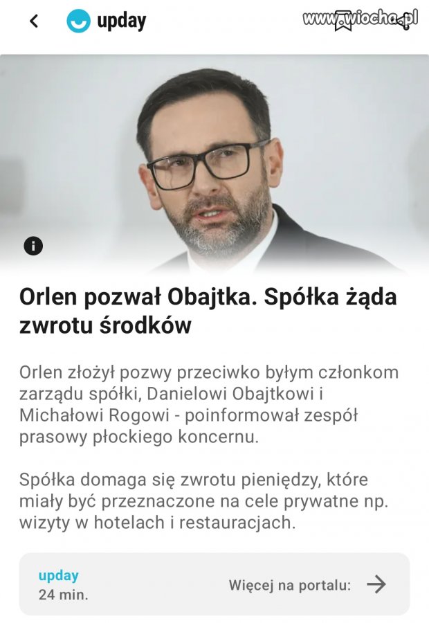 Bardzo dobrze. Tylko czy te pieniądze nie pójdą