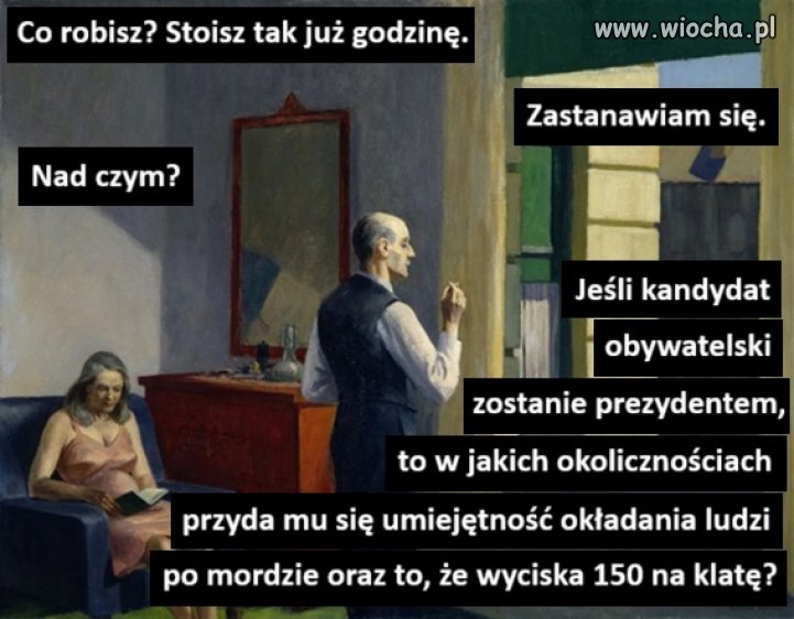 Sorry, ale na razie niewiele więcej wiemy o kandydacie obywatelskim. 