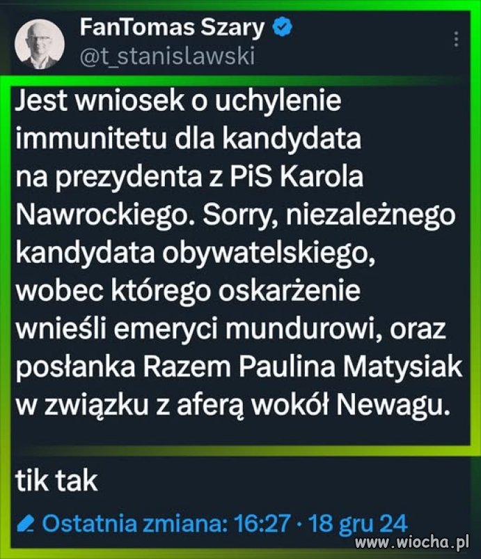 PiSiaki, zamkną wam kandydata przed wyborami ?