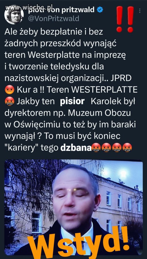 Na koleś jest zdrowo popier...