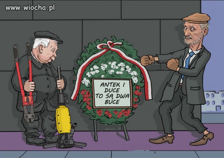 Kolejne przedstawienie Cyrku Kaczyńskiego pod schodami!