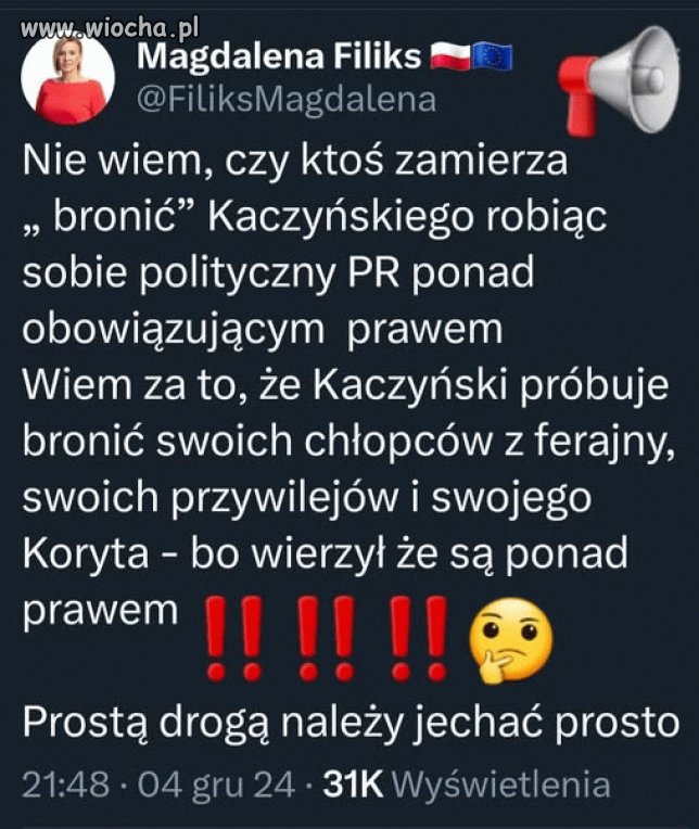 Przyszła kryska na matyska