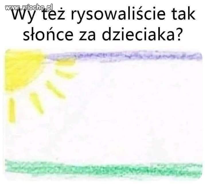 Słońce...