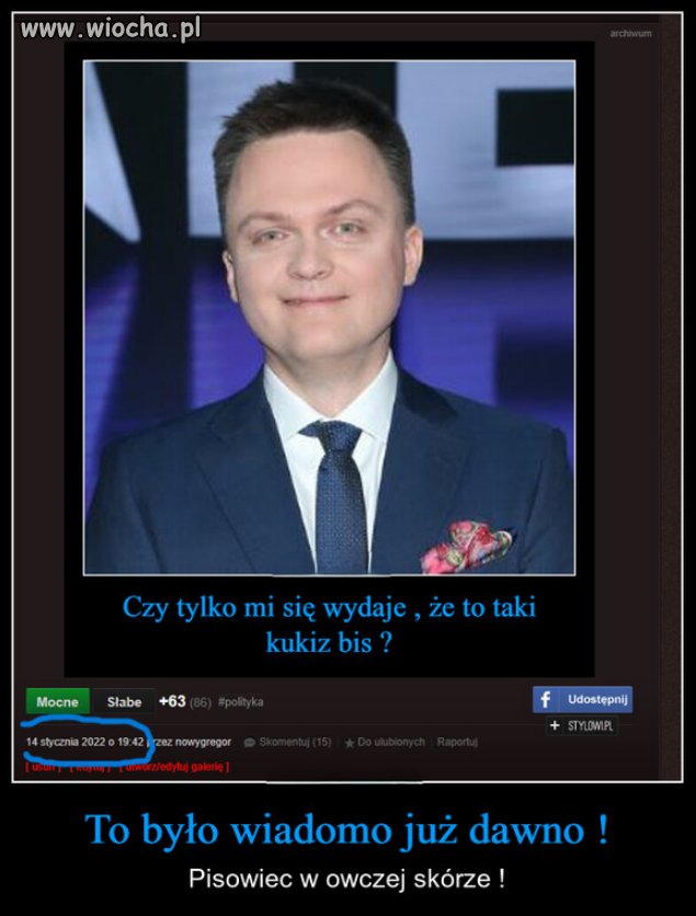 No kto by się spodziewał...
