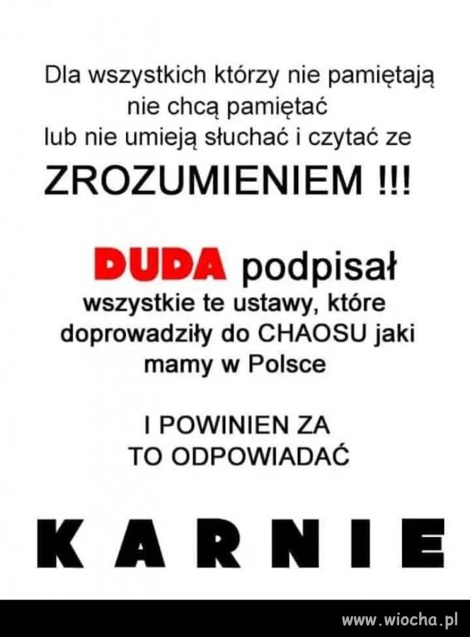 Zapamiętajcie i zrozumcie ...