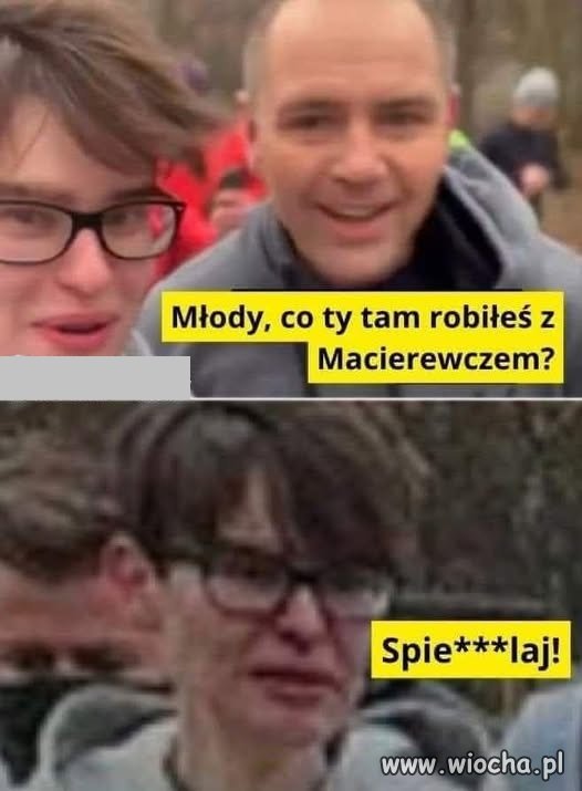 Czyżby miał jakieś niemiłe wspomnienia ?