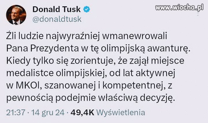 Optymista z tego Donalda