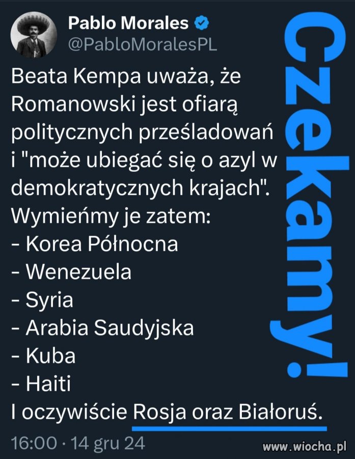 Dokąd Marcinek się wybierze ?