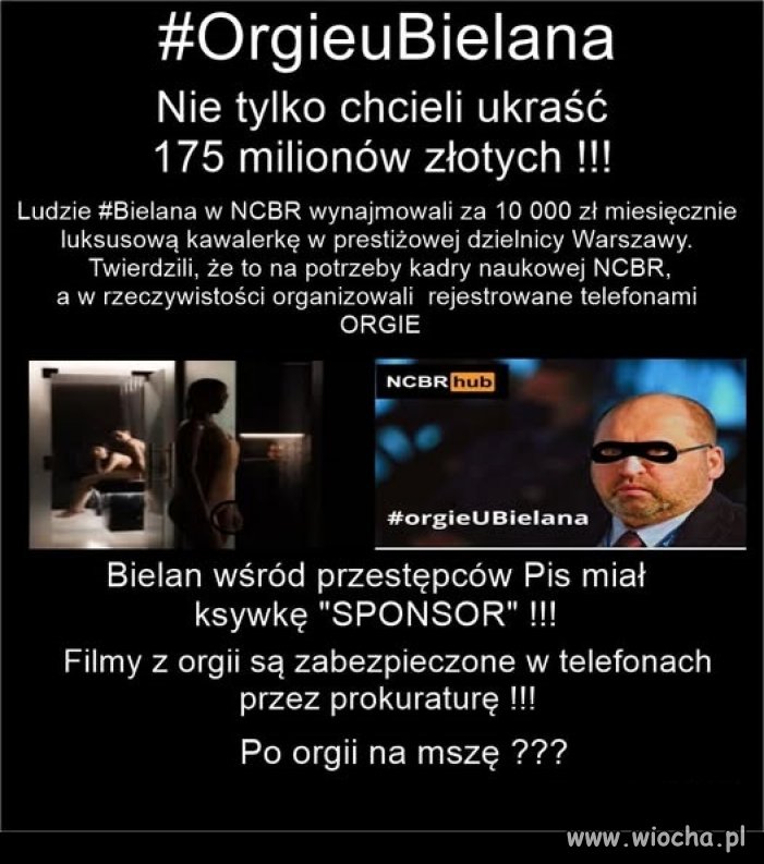 Tak się bawi to świętoyebliwe towarzycho !
