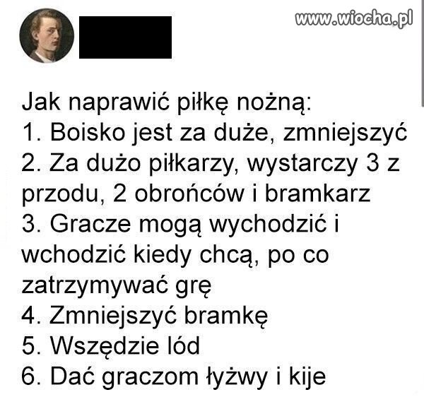 Jak naprawić piłkę nożną