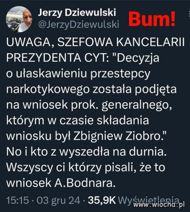 PiS mafia jeszcze ciągle dba o swoich żołnierzy ..