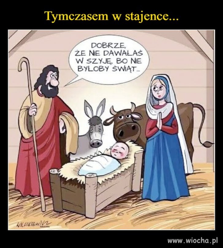 W szyję nie dawała. Dała za to archaniołowi ...