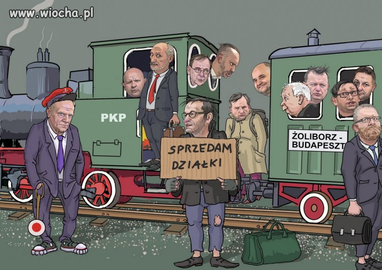 Noworoczne życzenia dla PiSu...Pociąg w jedną stronę. 