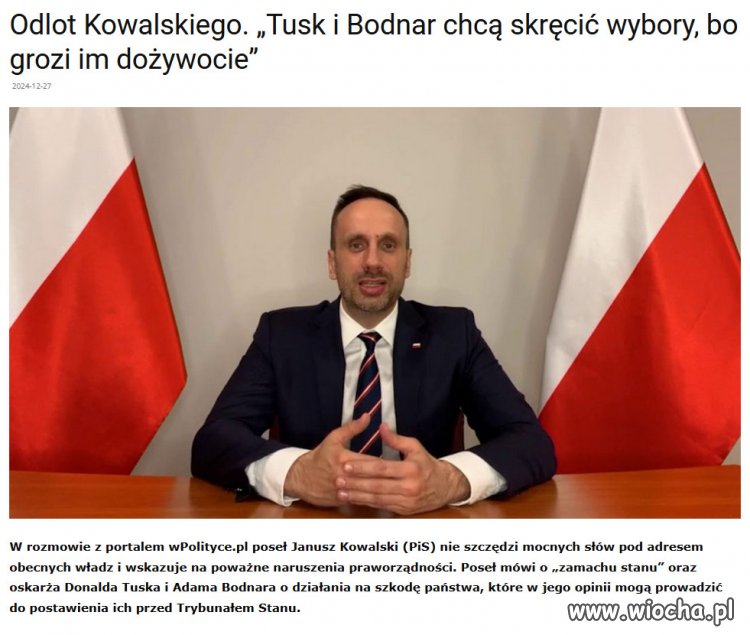 Jak to bylo? "Jak chory w kubel..." w PiS sami swoi!
