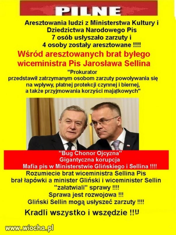 PiSiory kradli wszystko wszędzie, całą dobę 8 lat!