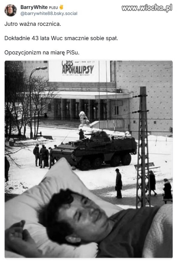 Gnijąc w barłogu rozmyśliwał 