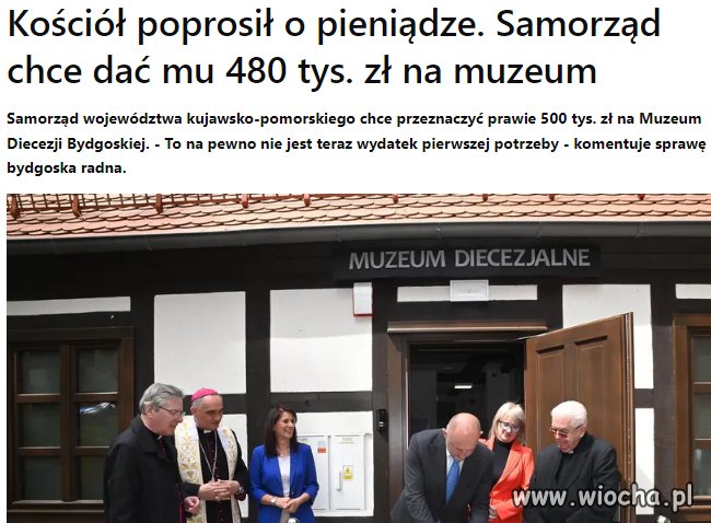 Wymódlta sobie pieniądze od wiernych