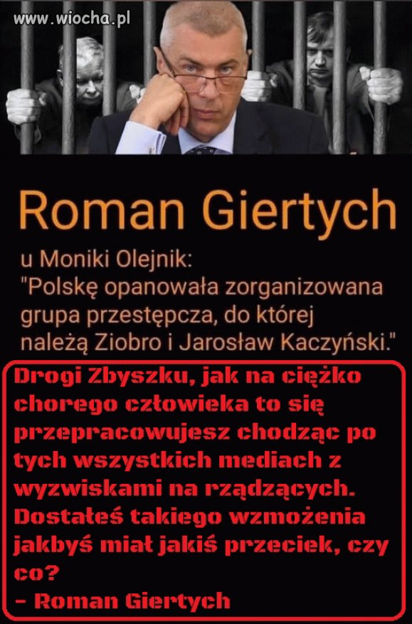 Romek jak zawsze celnie