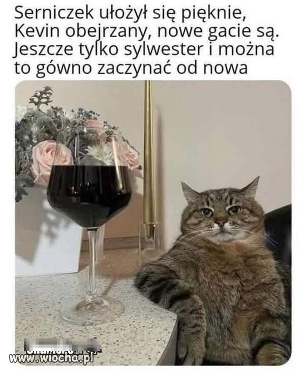 I od nowa.