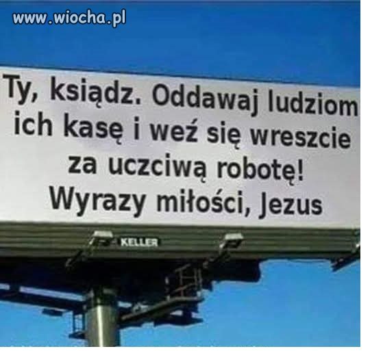 Gdy prosisz Boga o znak,