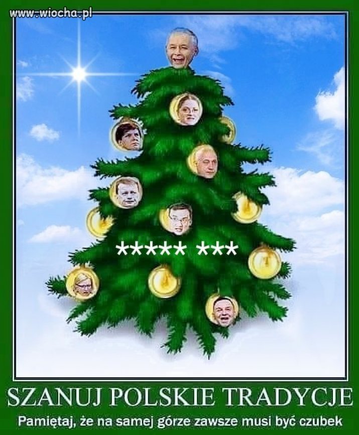 Tradycyjna choinka PIS ...