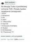 Tusk nie zrobił nic więcej niż to co było dozwolone przez ustawę, którą stworzył PiS a podpisał Andrzej Duda. 