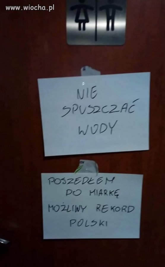 No proszę takie ogłoszenie